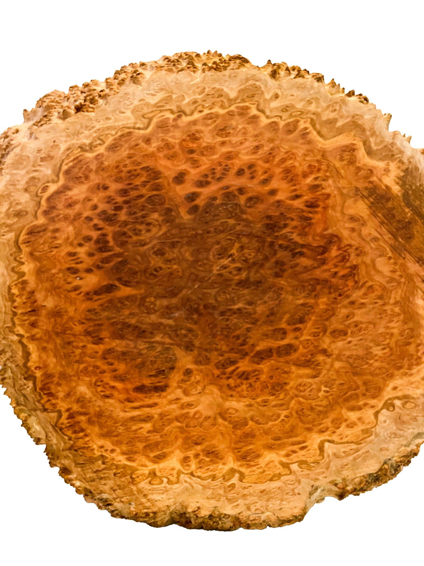Aussie Burl Platter 17"x 16"x 1.25" image 2