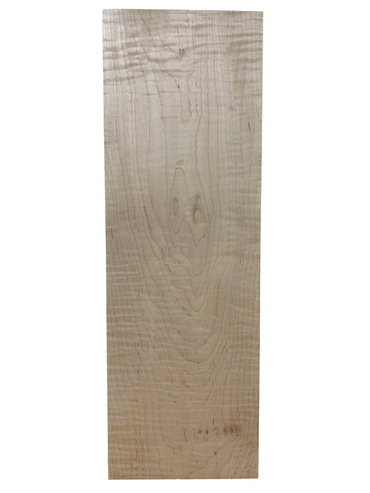 Curly Maple Board - 24" x8" x .75" WE1033