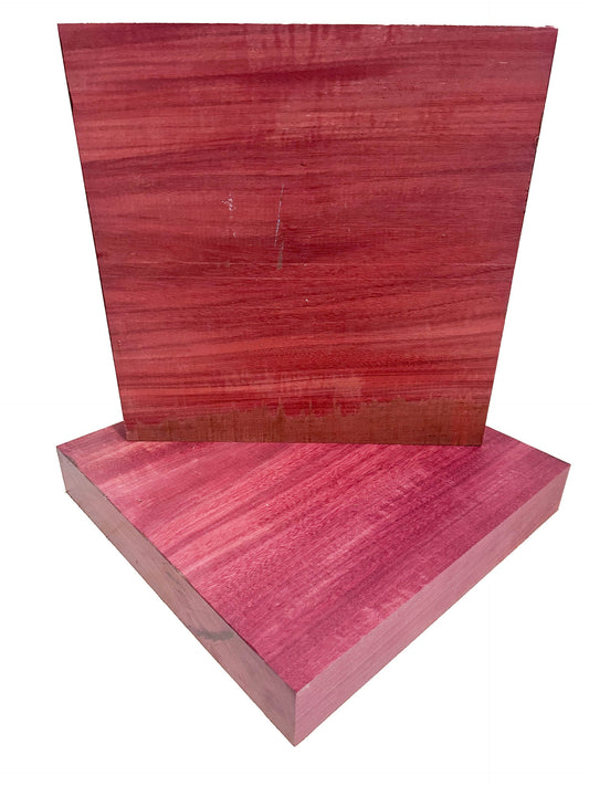 Purpleheart Bowl Blank/Platter 12"x 12"x 2" WE-3 image 1