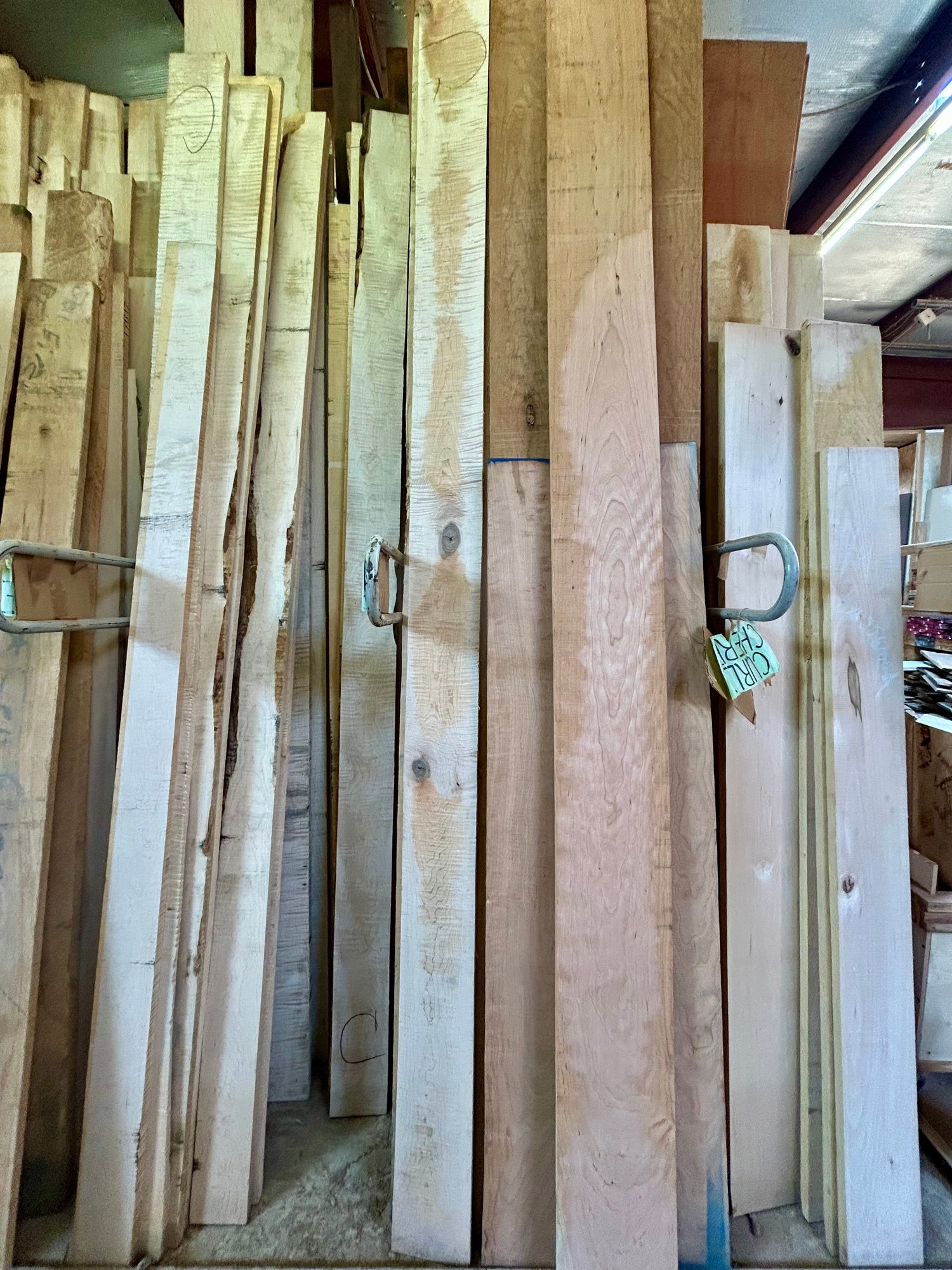 Figured Domestic Hardwood