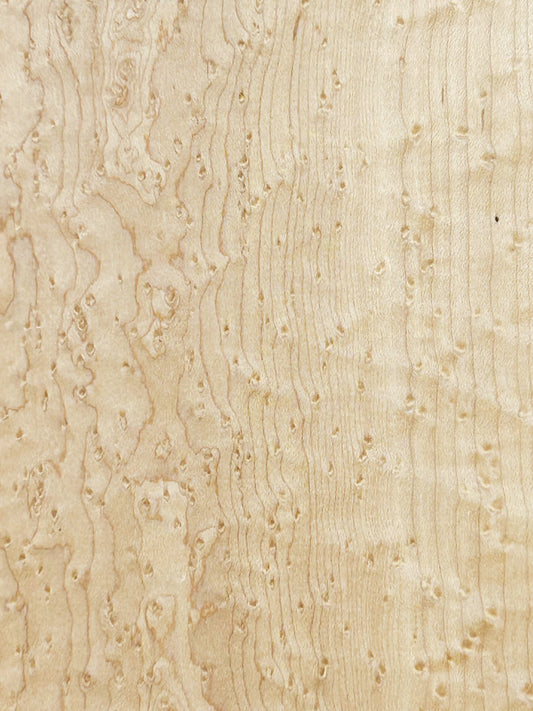 Maple Birdseye Figured/CURLY Board - 36" x 5.5" x 3/4" WE1023