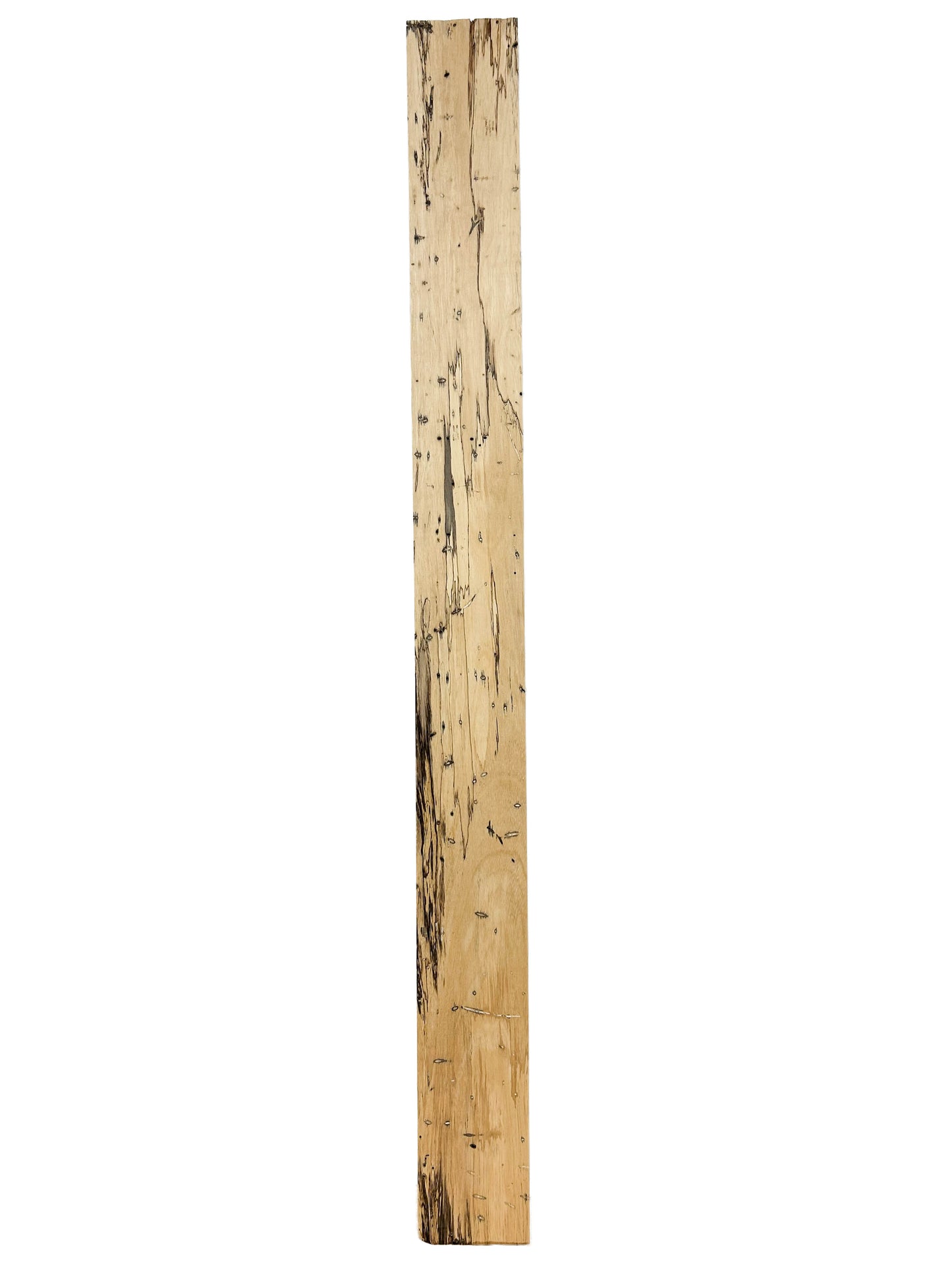 Tamarind, Indian Spalted FIGURED board - 38.5" x 3.5" x .75" WE1061