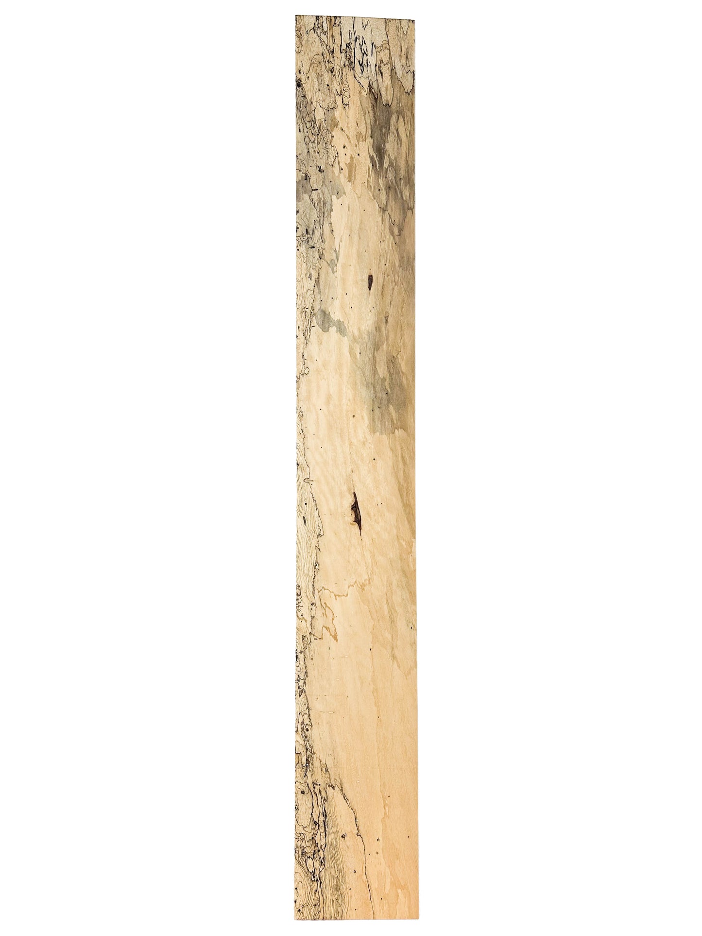 Tamarind, Indian Spalted FIGURED board - 48" x 6.5" x .75" WE1063
