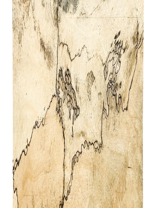Tamarind, Indian Spalted FIGURED board - 48.5" x 5.75" x .75" WE1064