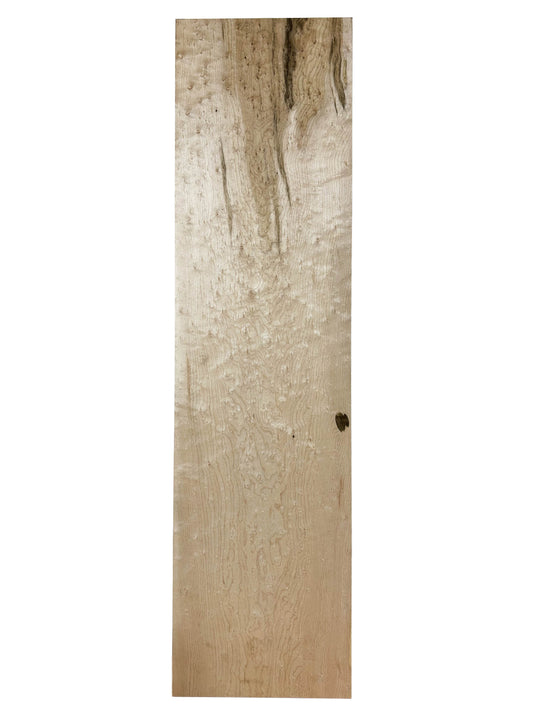 Maple Birdseye Figured/CURLY Board - 36" x 9.5" x 3/4" WE1071