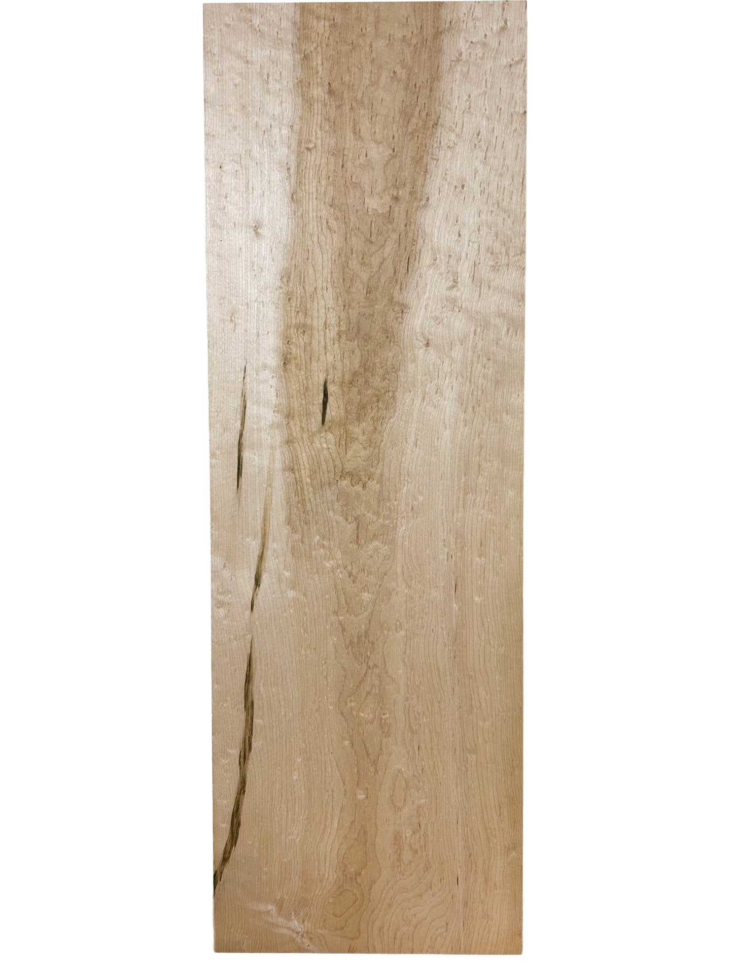 Maple Birdseye Figured/CURLY Board - 28.5" x 9.5" x 3/4" WE1072