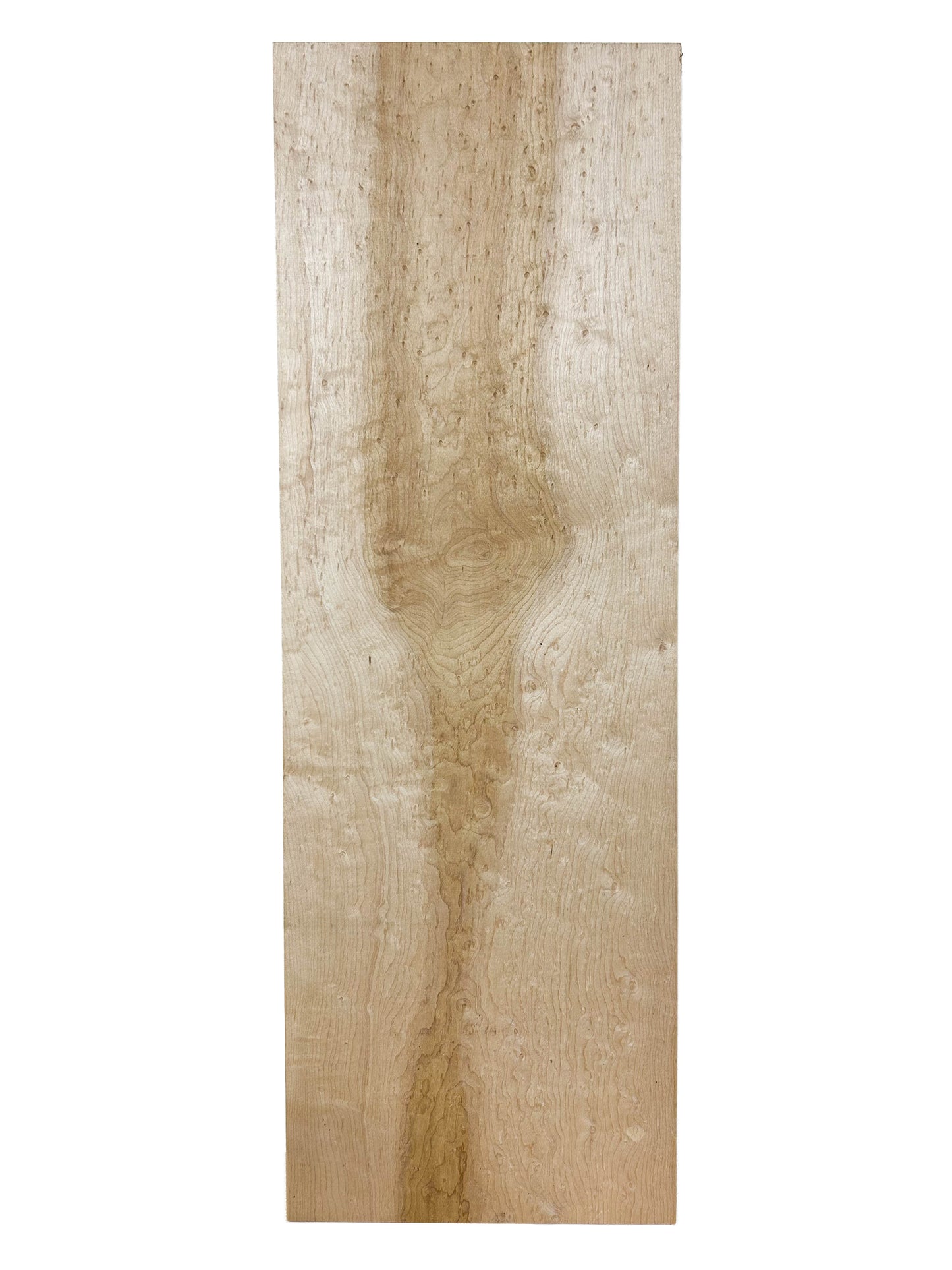Maple Birdseye Figured/CURLY Board - 28" x 9.5" x 3/4" WE1073