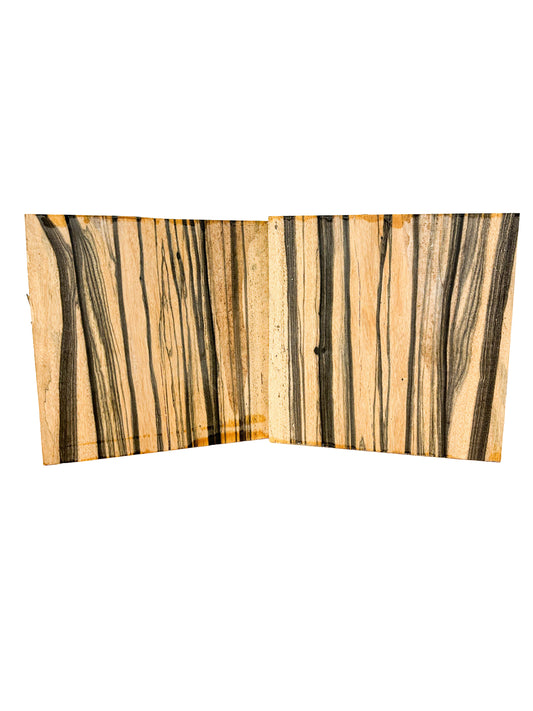 Ebony, Black & White/Pale Moon Striking Bowl Blank - 7.25" x 7.25" x 2.25" WE1081