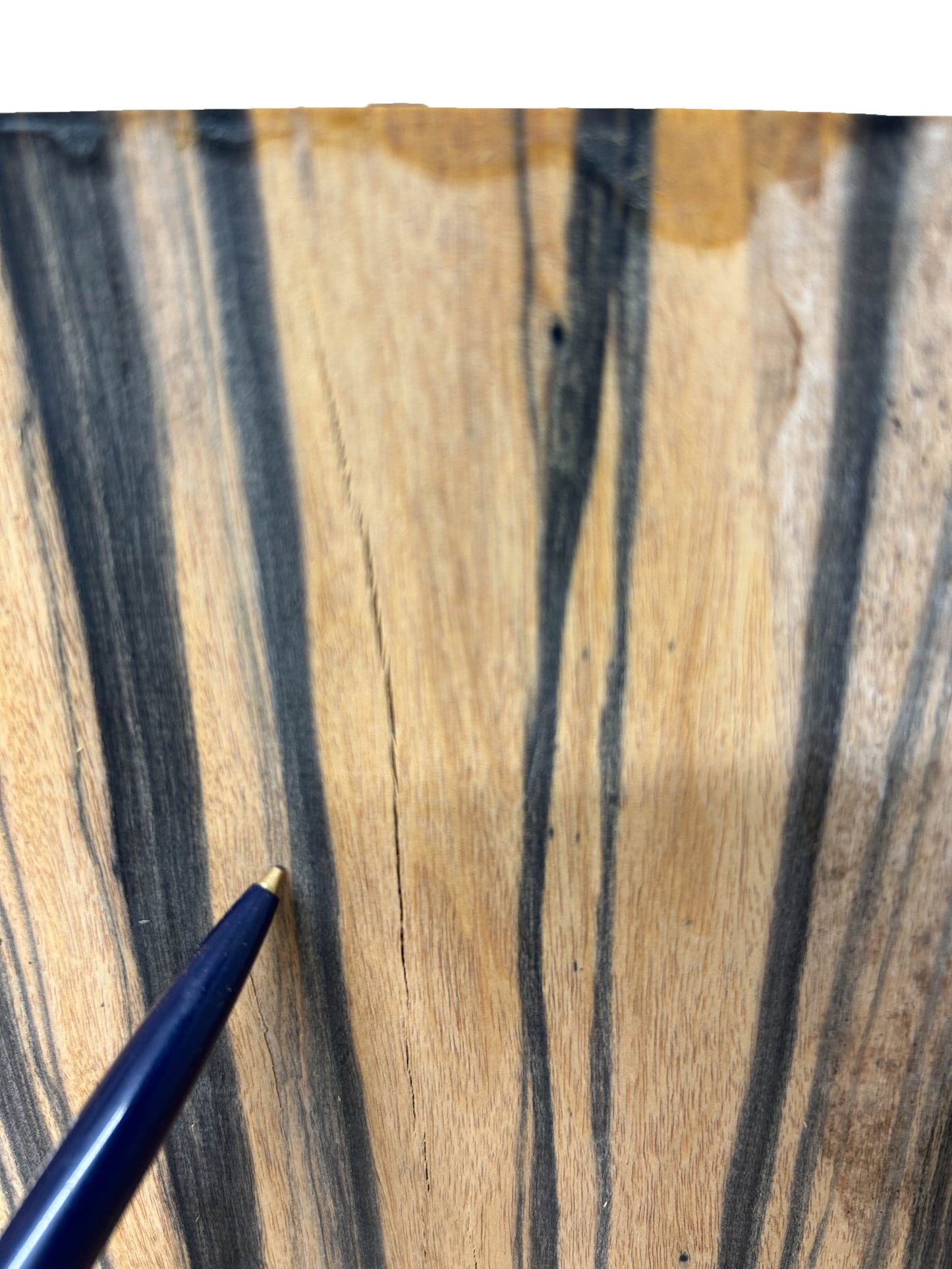 Ebony, Black & White/Pale Moon Striking Bowl Blank - 7.25" x 7.25" x 2.25" WE1081