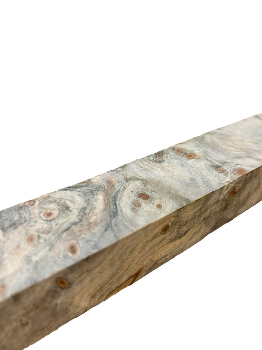 Stabilized Buckeye Burl - 16.5" x 1.5" x 1.5" WE1082