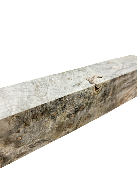 Stabilized Buckeye Burl - 13" x 2.75" x 2.5" WE1085