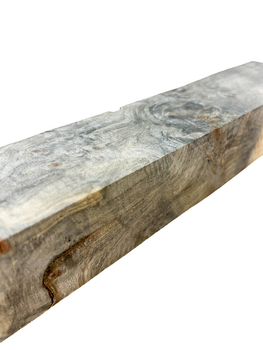 Stabilized Buckeye Burl - 12.5" x 2.25" x 2.25" WE1086