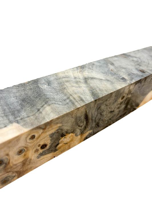 Stabilized Buckeye Burl - 10.5" x 1-7/8" x 1-7/8" WE1087