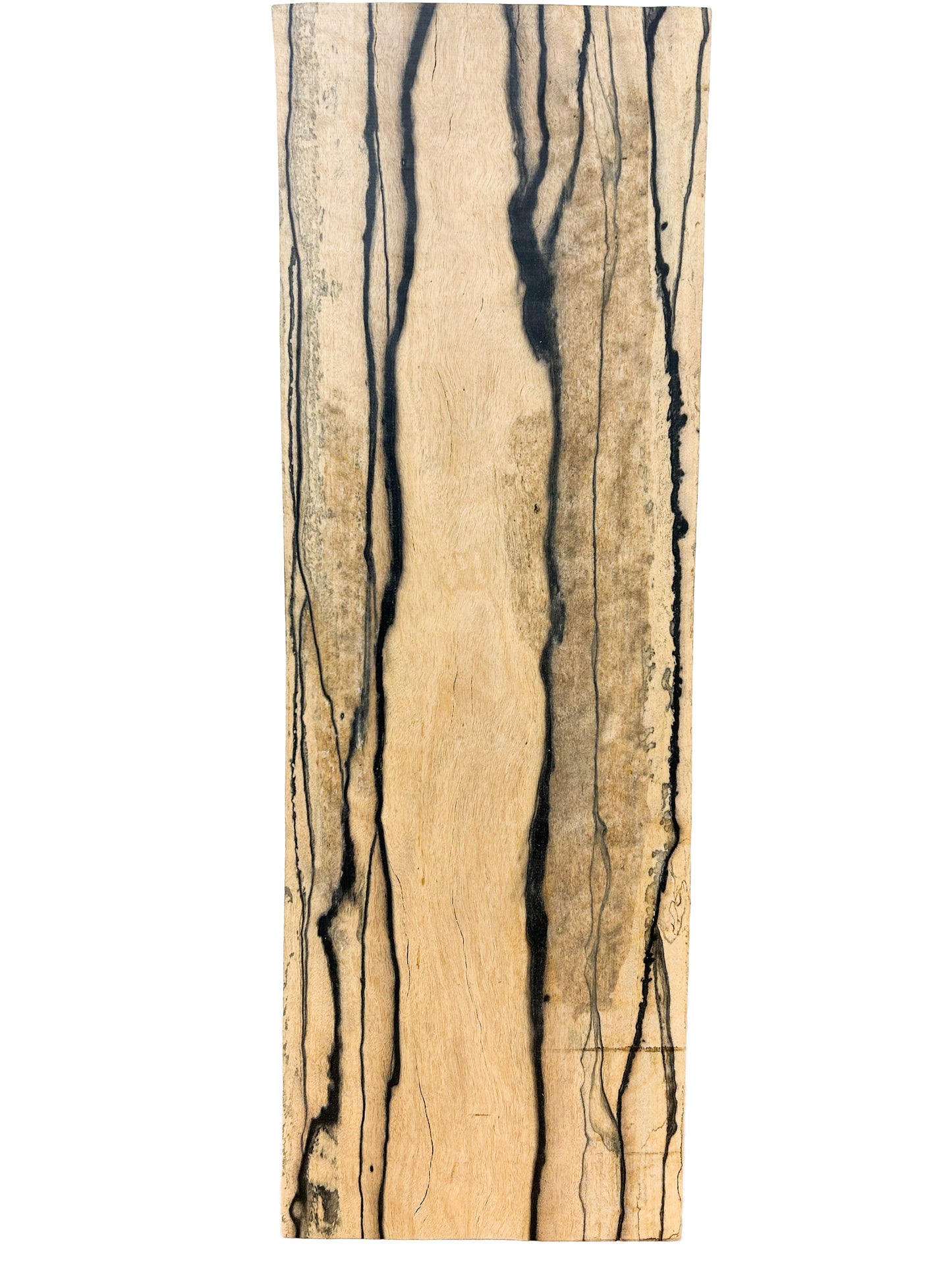 Ebony, Black & White/Pale Moon Striking lumber - 21.5" x 7-1/8" x 1.75" WE1092