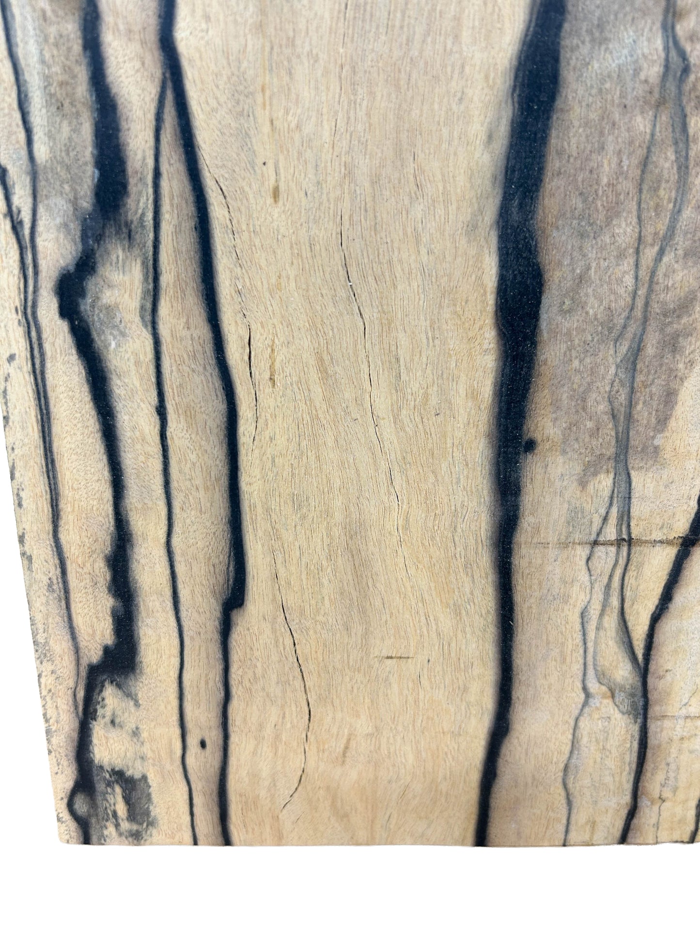 Ebony, Black & White/Pale Moon Striking lumber - 21.5" x 7-1/8" x 1.75" WE1092