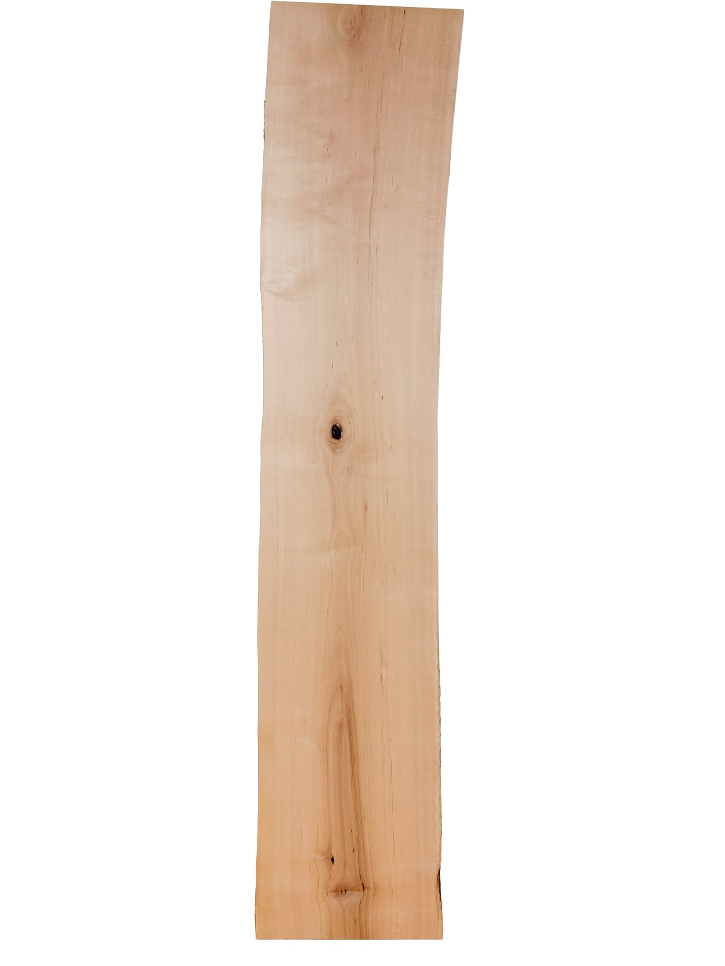 Pearwood, Swiss KD Live Edge Lumber - 48" x 9.25-9.75" x .75" WE1099