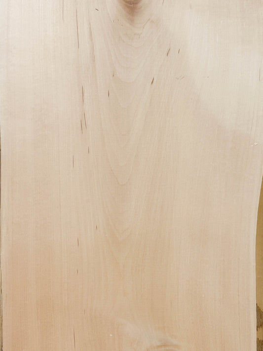 Pearwood, Swiss KD Live Edge Lumber - 48" x 8-9.5" x .75" WE1100