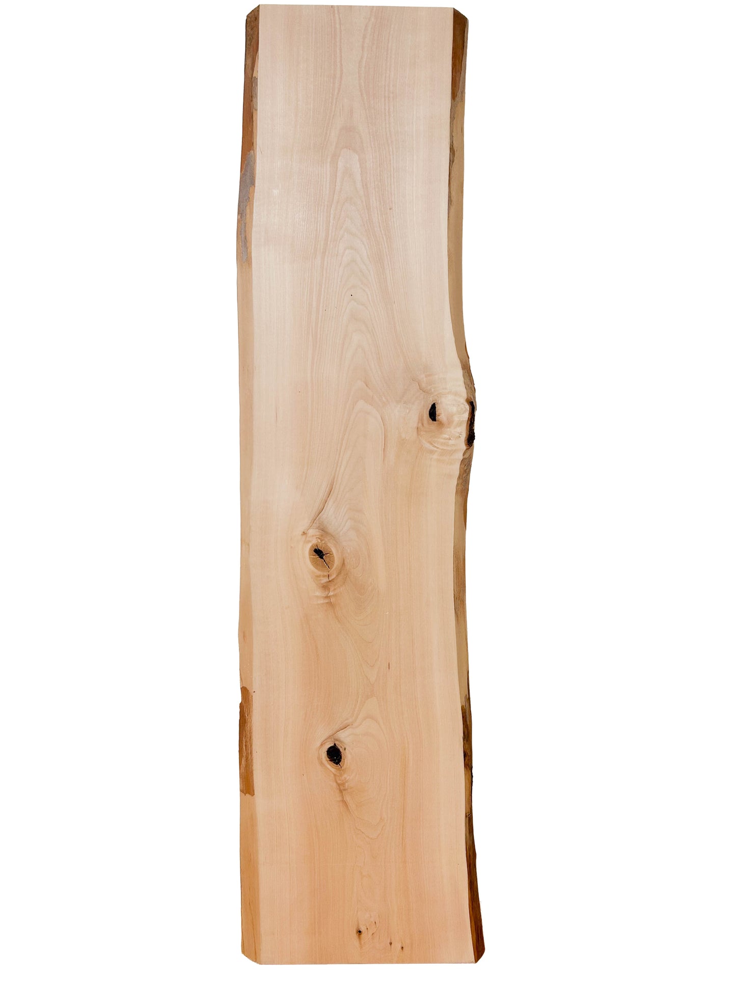Pearwood, Swiss KD Live Edge Lumber - 36" x 8.25-9.5" x .75" WE1103