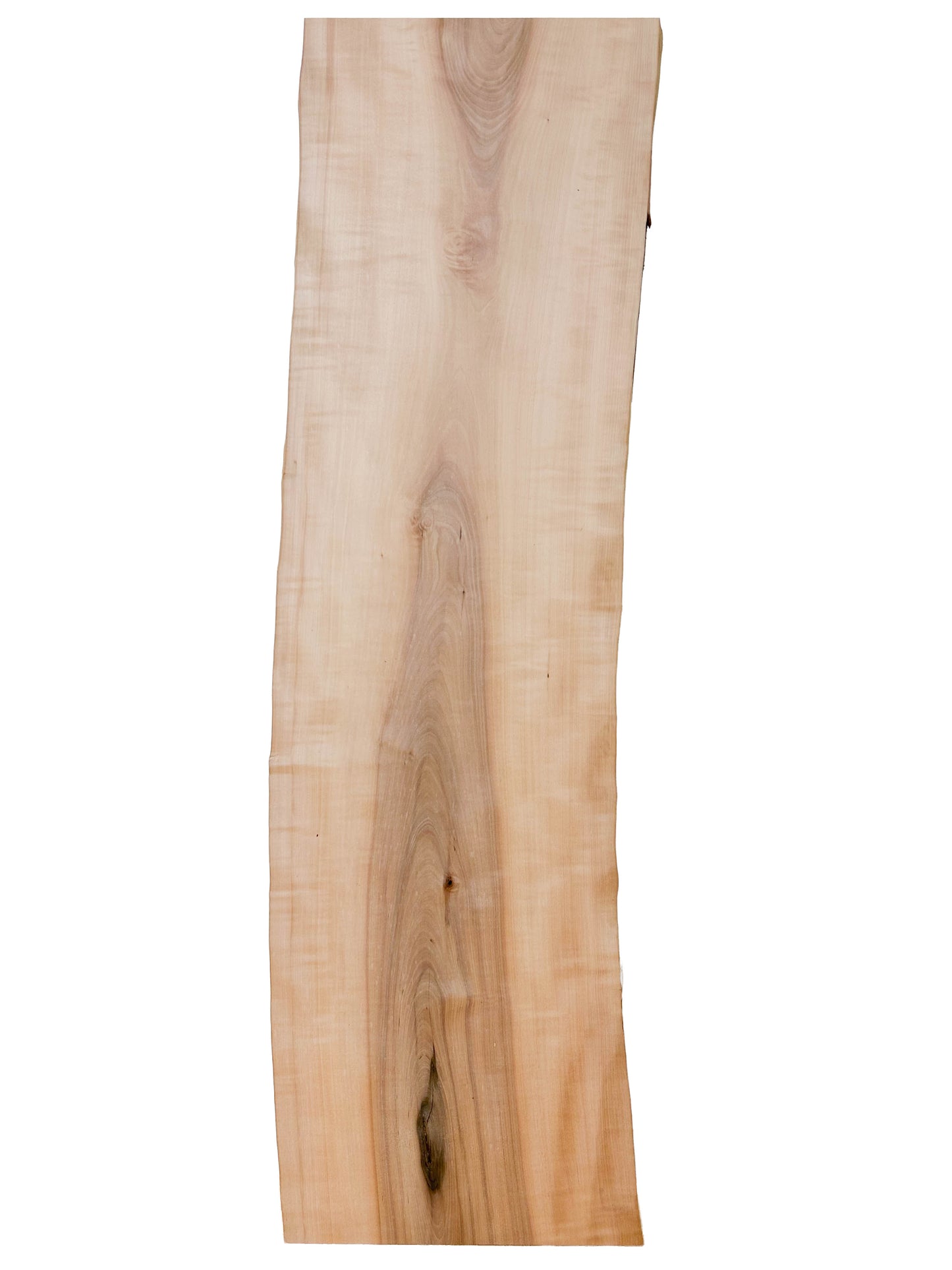Pearwood, Swiss KD Live Edge Lumber - 36" x 10-11" x .75" WE1104