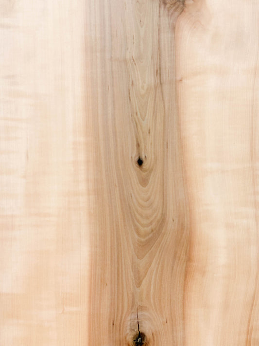 Pearwood, Swiss KD Live Edge Lumber - 36" x 10-11" x .75" WE1105