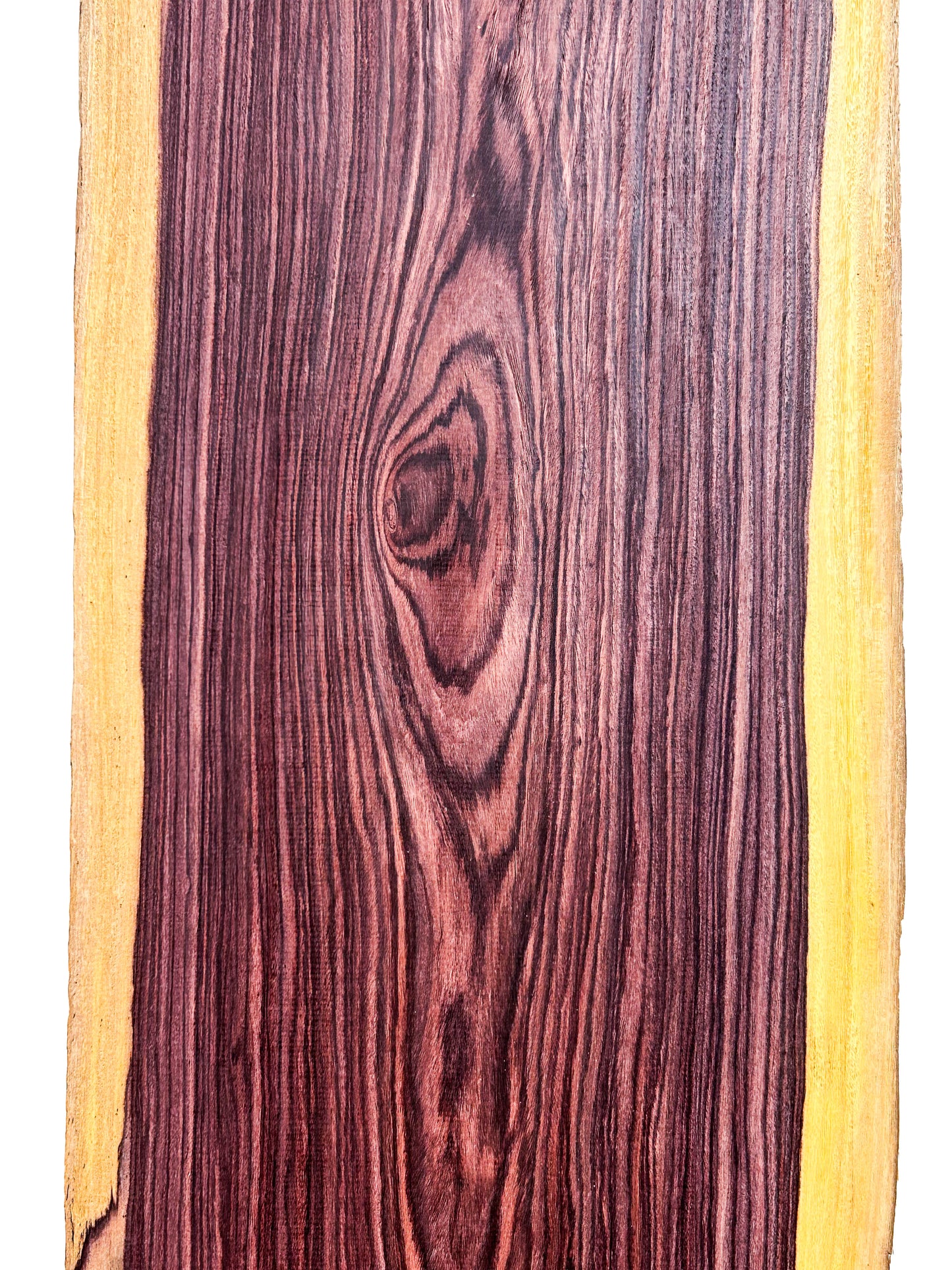 Kingwood, Brazilian EXQUISITE LIVE EDGE Lumber - 52" x 8+" x 3/4" WE1109