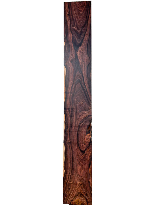Cocobolo FIGURED Lumber - 47.5" x 6.5" x 3/4" WE1112