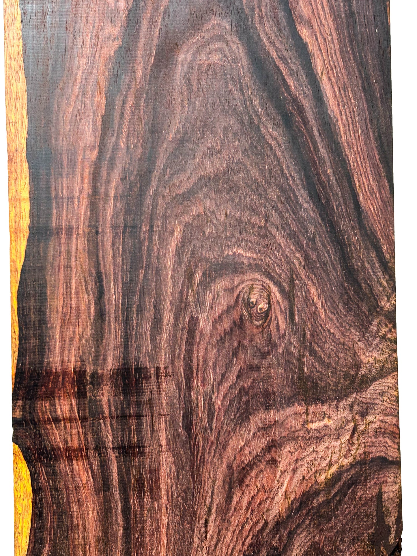 Cocobolo FIGURED Lumber - 47.5" x 6.5" x 3/4" WE1112