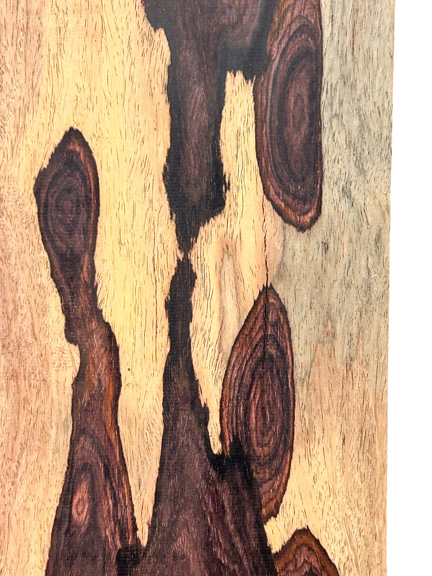 Cocobolo FIGURED Lumber - 47.5" x 6.5" x 3/4" WE1112