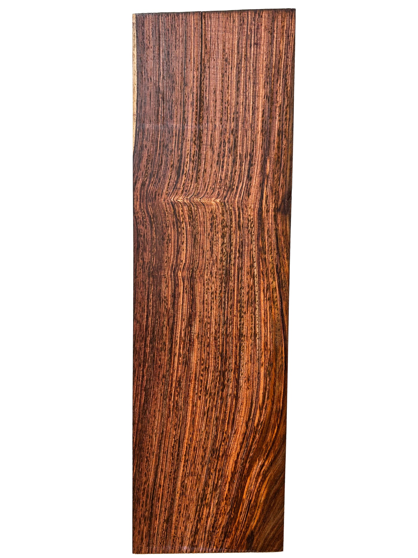 Cocobolo FIGURED Lumber - 19.75" x 5.75" x 1" WE1114