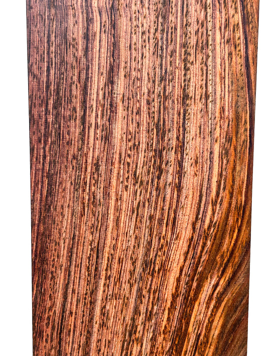 Cocobolo FIGURED Lumber - 19.75" x 5.75" x 1" WE1114