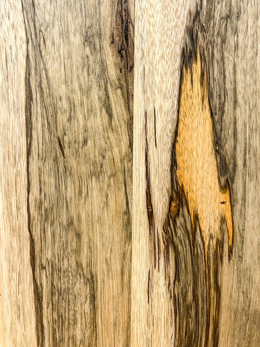 Limba, Black lumber board- 24" x 5.5" x 7/8" - WE1214