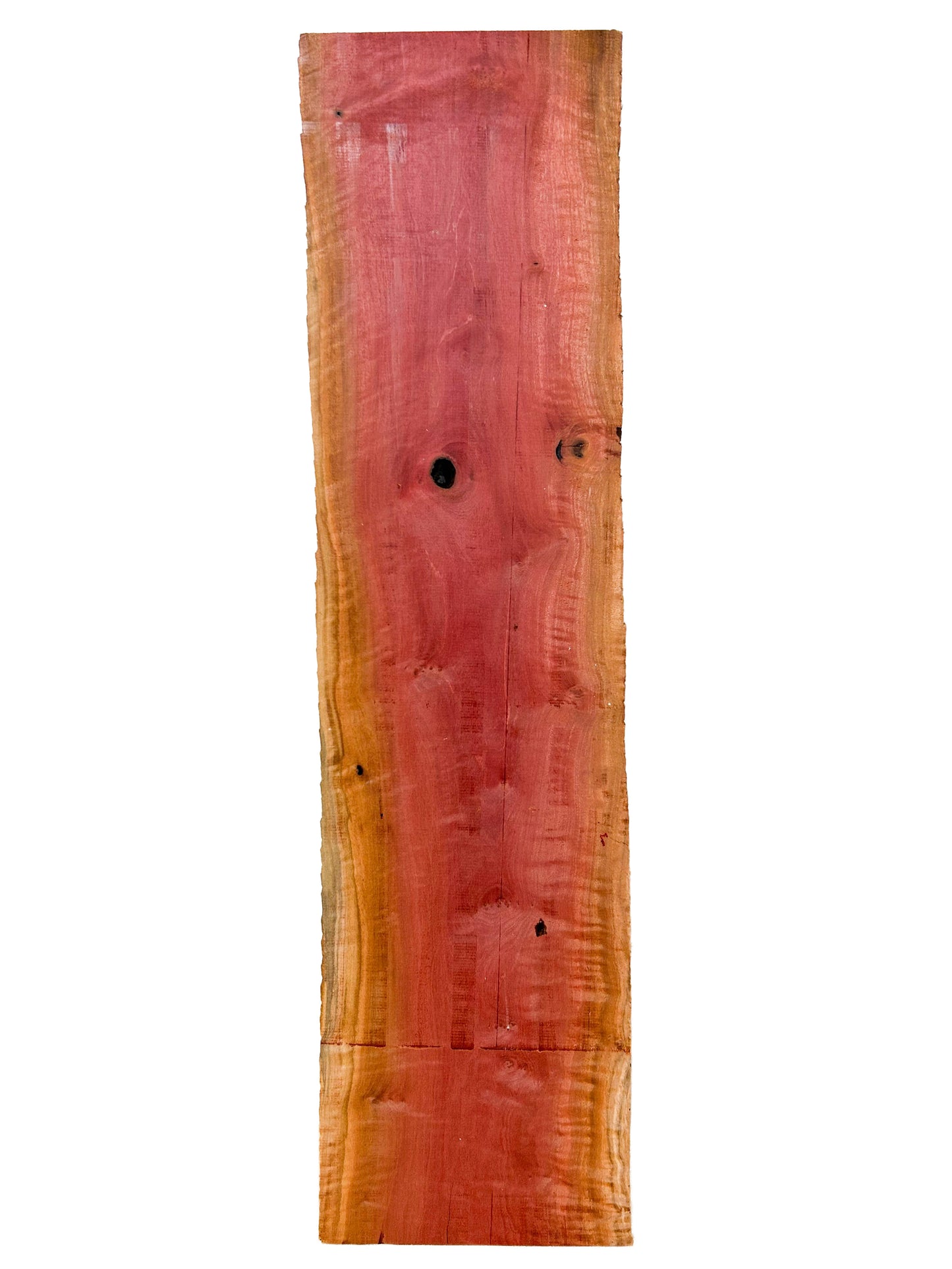 Pink Ivory, Curly lumber - 21.5" x 5.5" x 3/4" WE1226