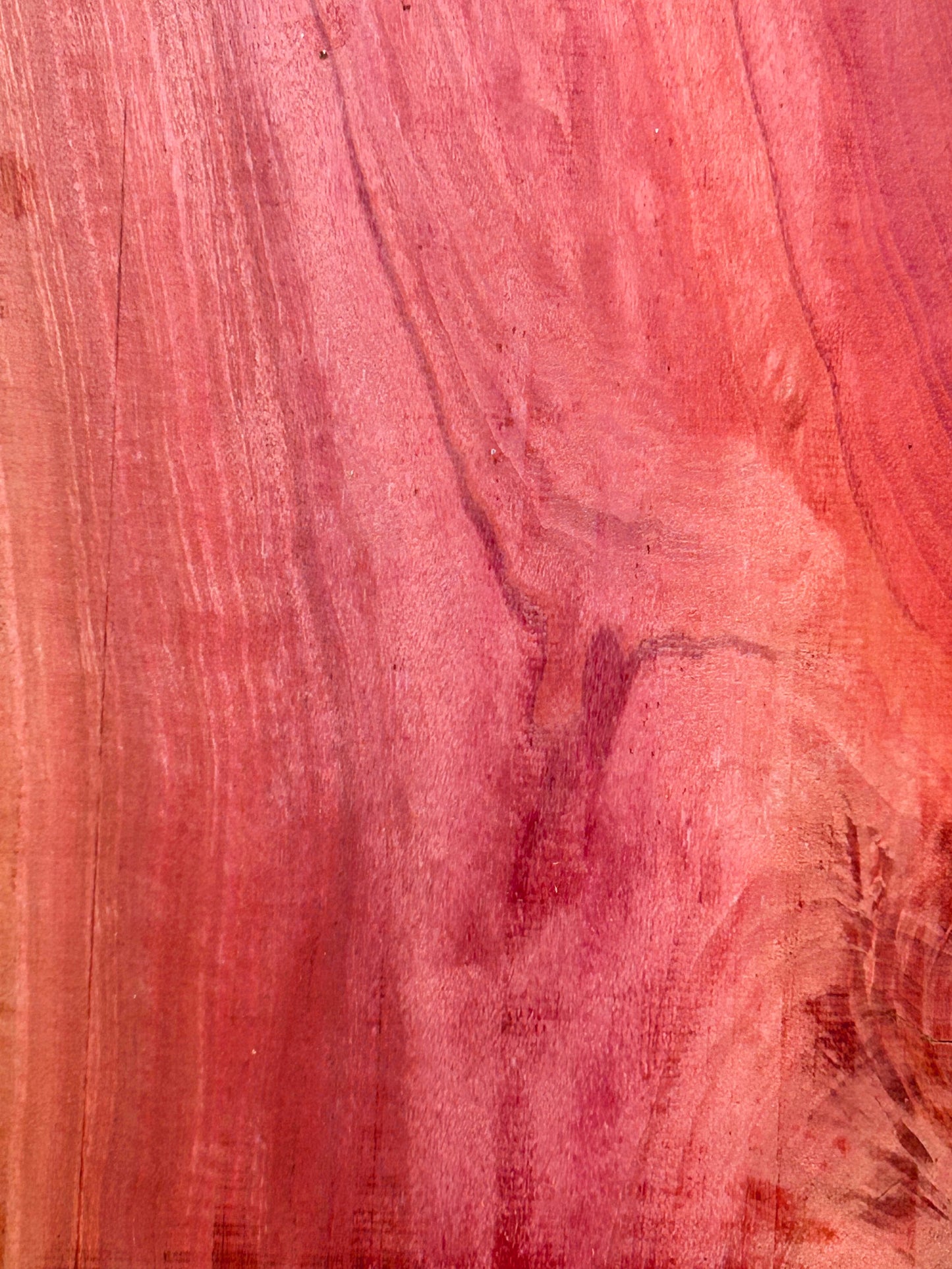 Pink Ivory, lumber - 20" x 6-6.5" x 3/4" WE1228