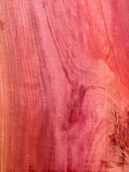 Pink Ivory, lumber - 20" x 6-6.5" x 3/4" WE1228
