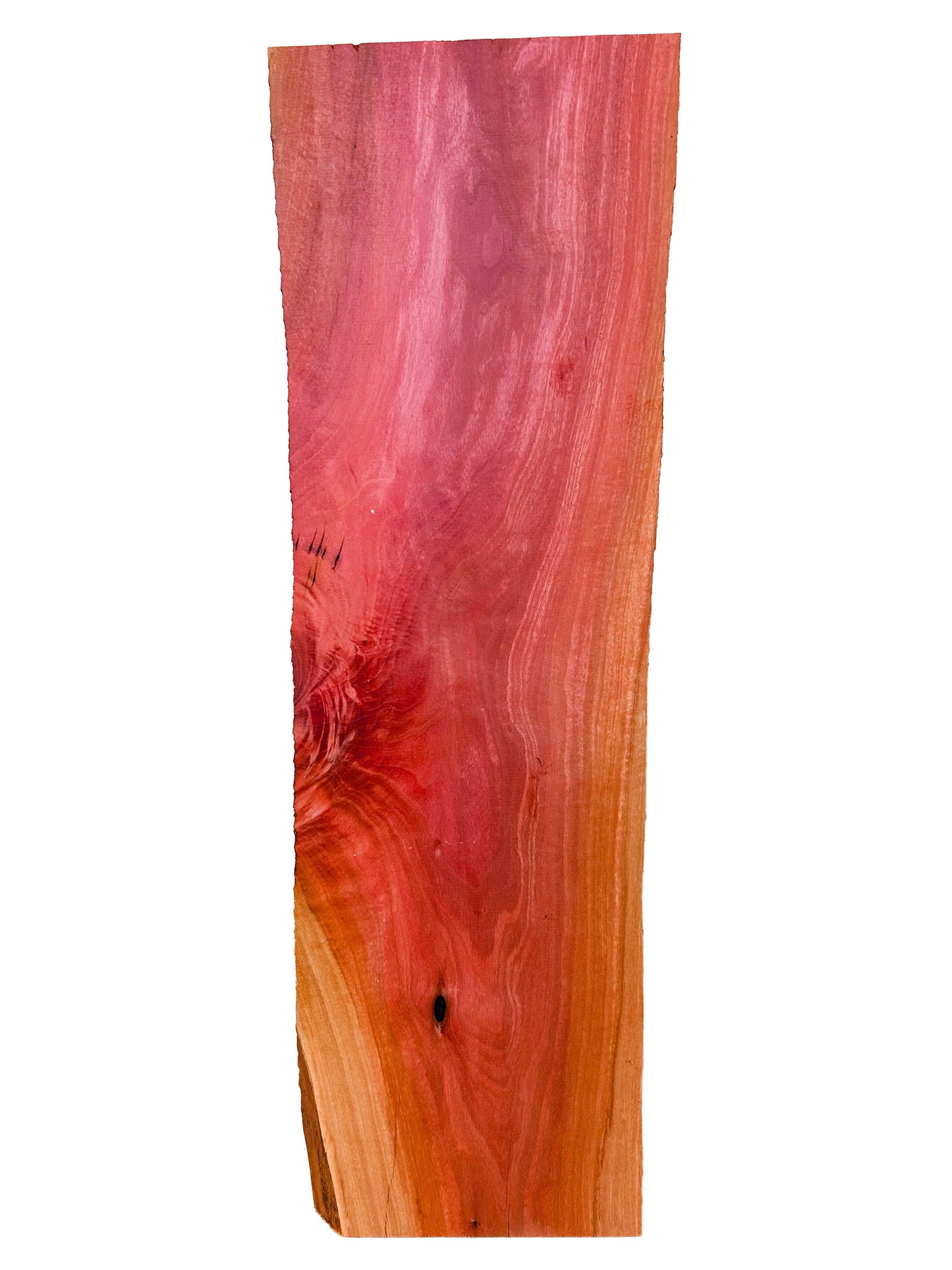 Pink Ivory, lumber - 20" x 6-6.5" x 3/4" WE1228