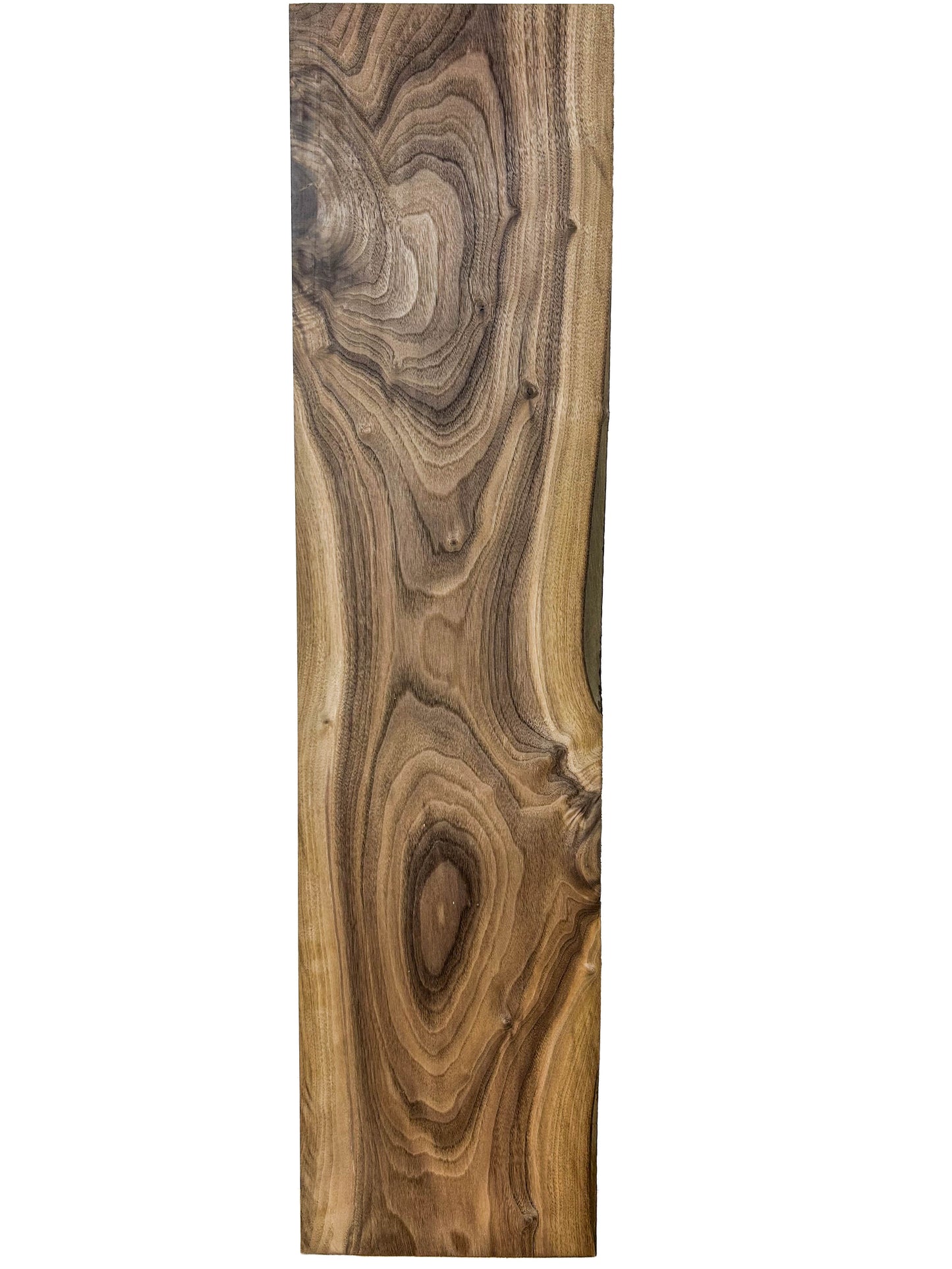 Walnut, American HIGH FIGURE lumber - 37" x 9" x 3/4" WE1230