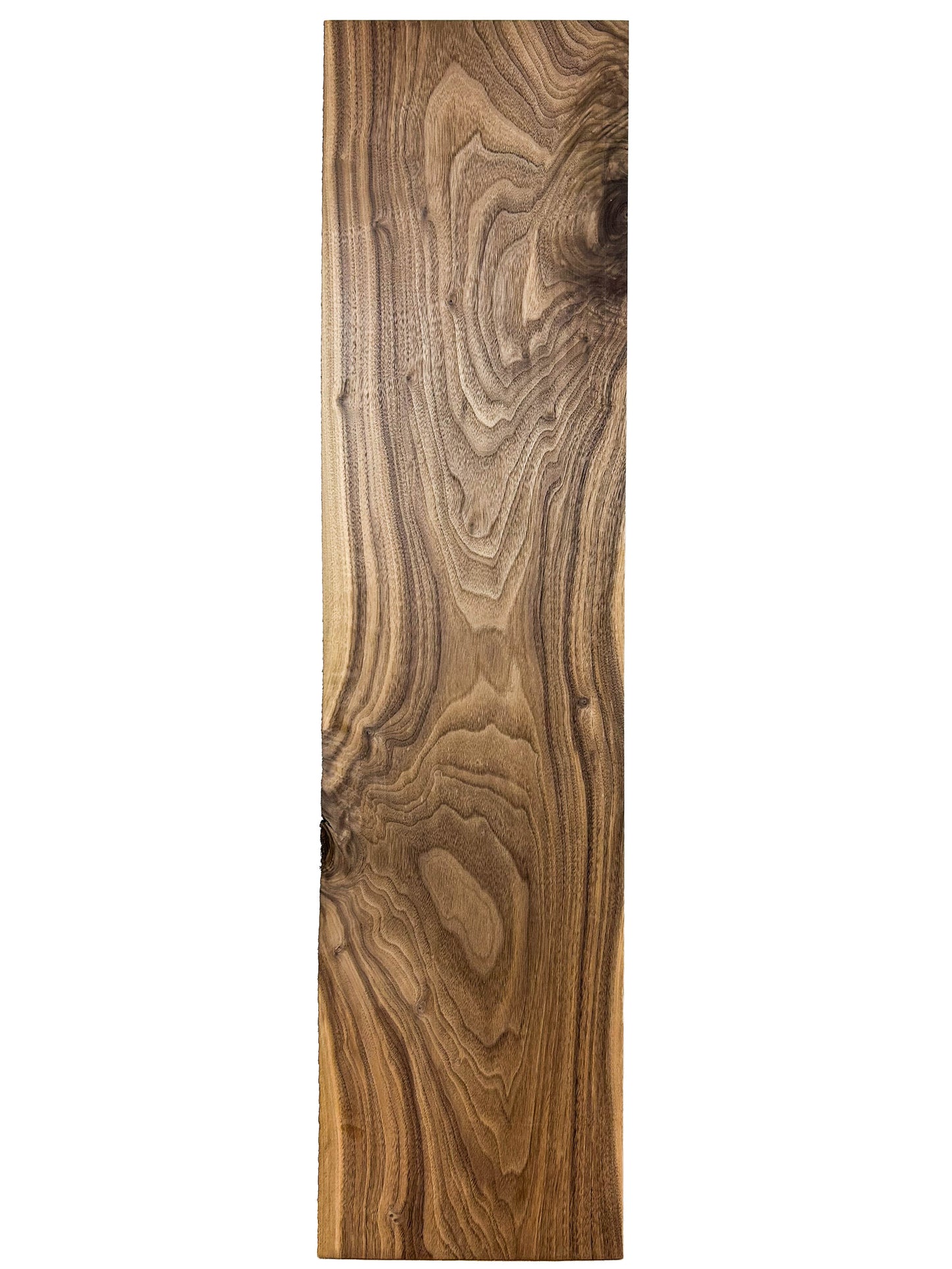 Walnut, American HIGH FIGURE lumber - 37" x 9" x 3/4" WE1230