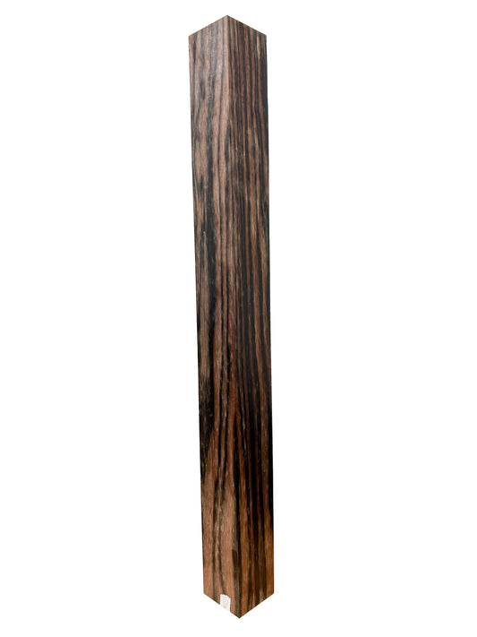 Ebony, Macassar Quarter Sawn Spindle/Turning blank - 18.5" x 1.75" x 1.75" WE1246