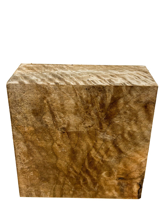 Walnut, Bastogne HIGH FIGURE bowl blank - 4-7/8"x 4-7/8" x 2.25" WE1252