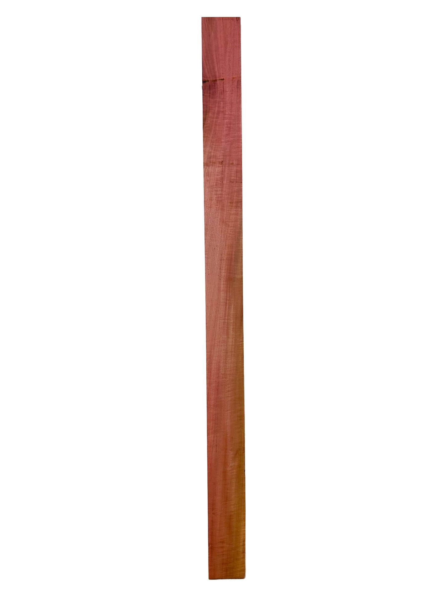 Pink Ivory, CURLY lumber - 33" x 2.25" x 3/4" WE1256