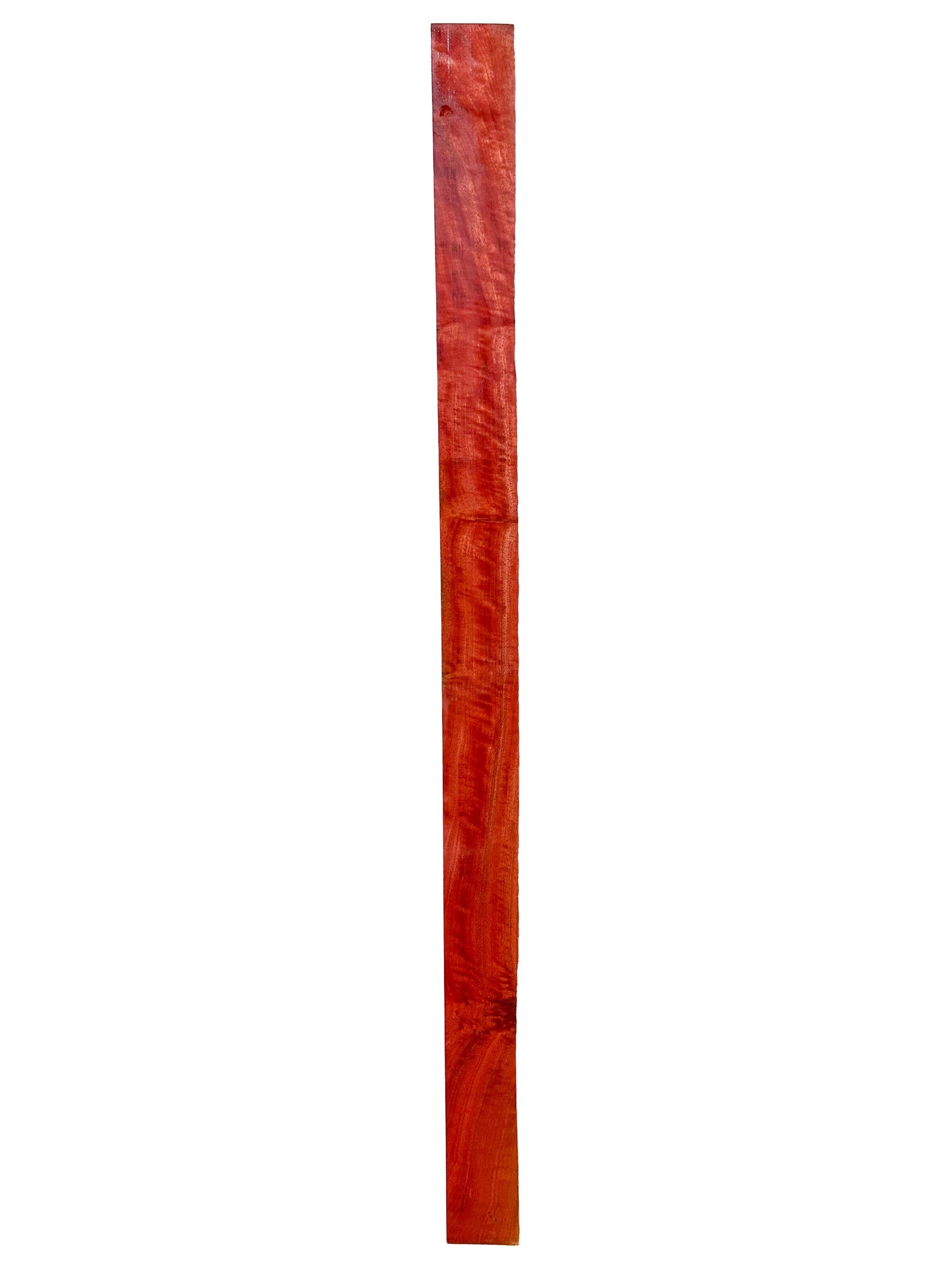 Pink Ivory, HIGHLY CURLY FIGURED lumber - 24" x 1.5" x 3/4" WE1259