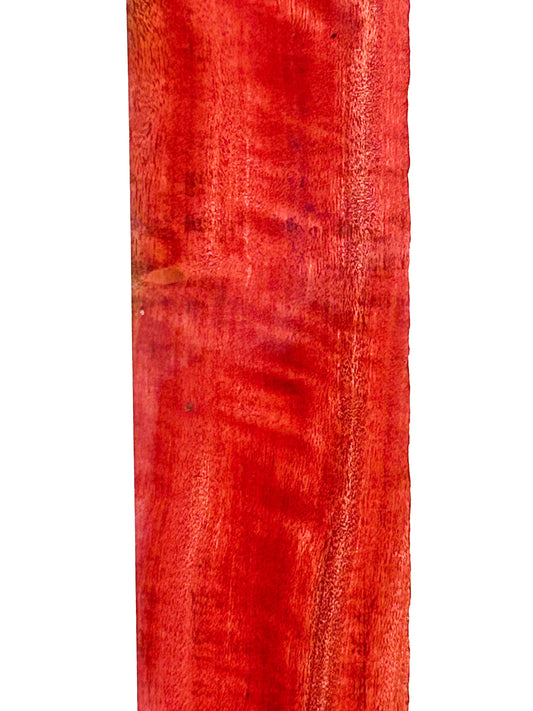 Pink Ivory, HIGHLY CURLY FIGURED lumber - 24" x 1.5" x 3/4" WE1259