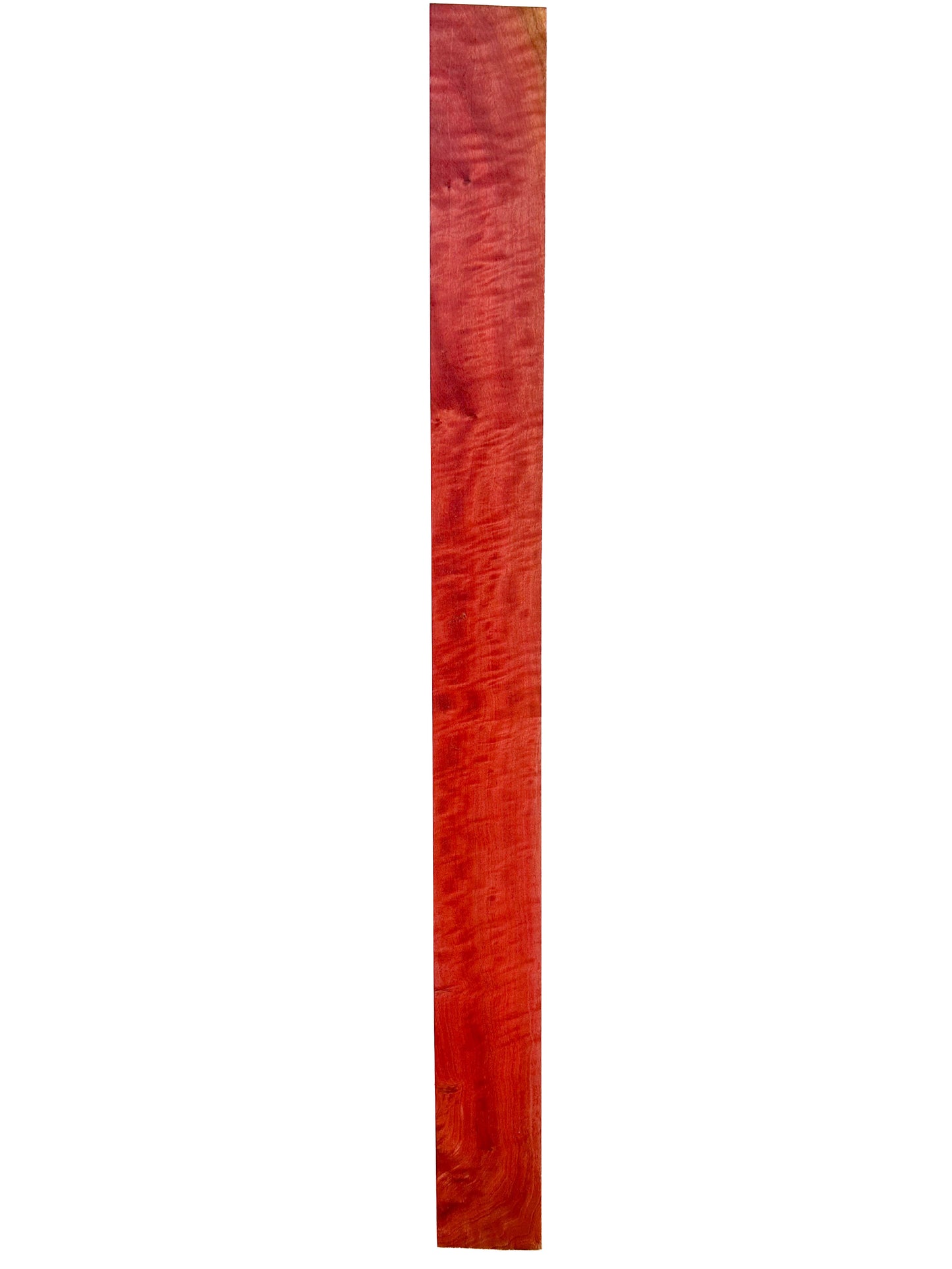 Pink Ivory, HIGHLY CURLY FIGURED lumber - 23.75" x 2-1/8" x 3/4" WE1260