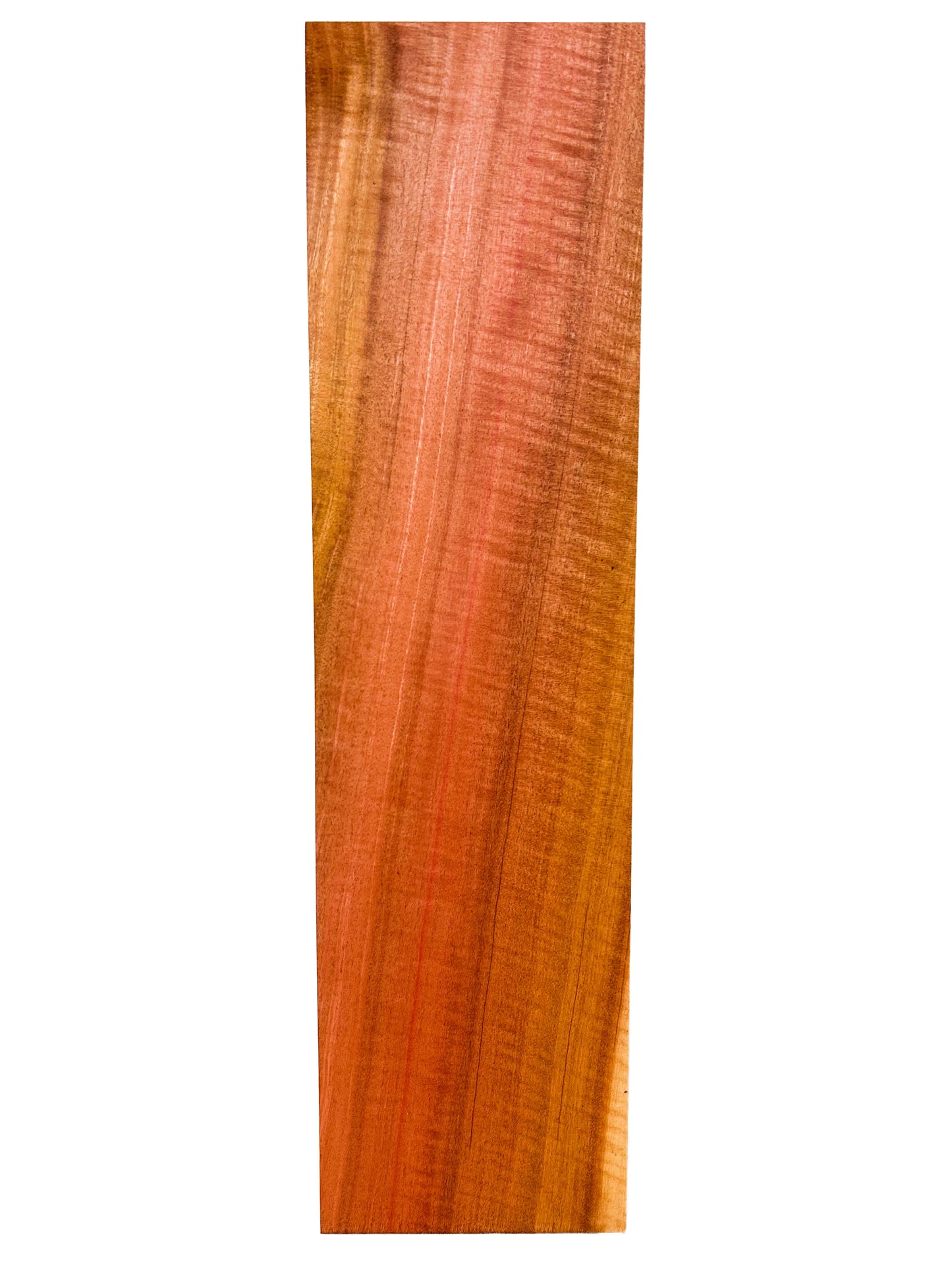 Pink Ivory, CURLY lumber - 15" x 4" x 3/4" WE1265