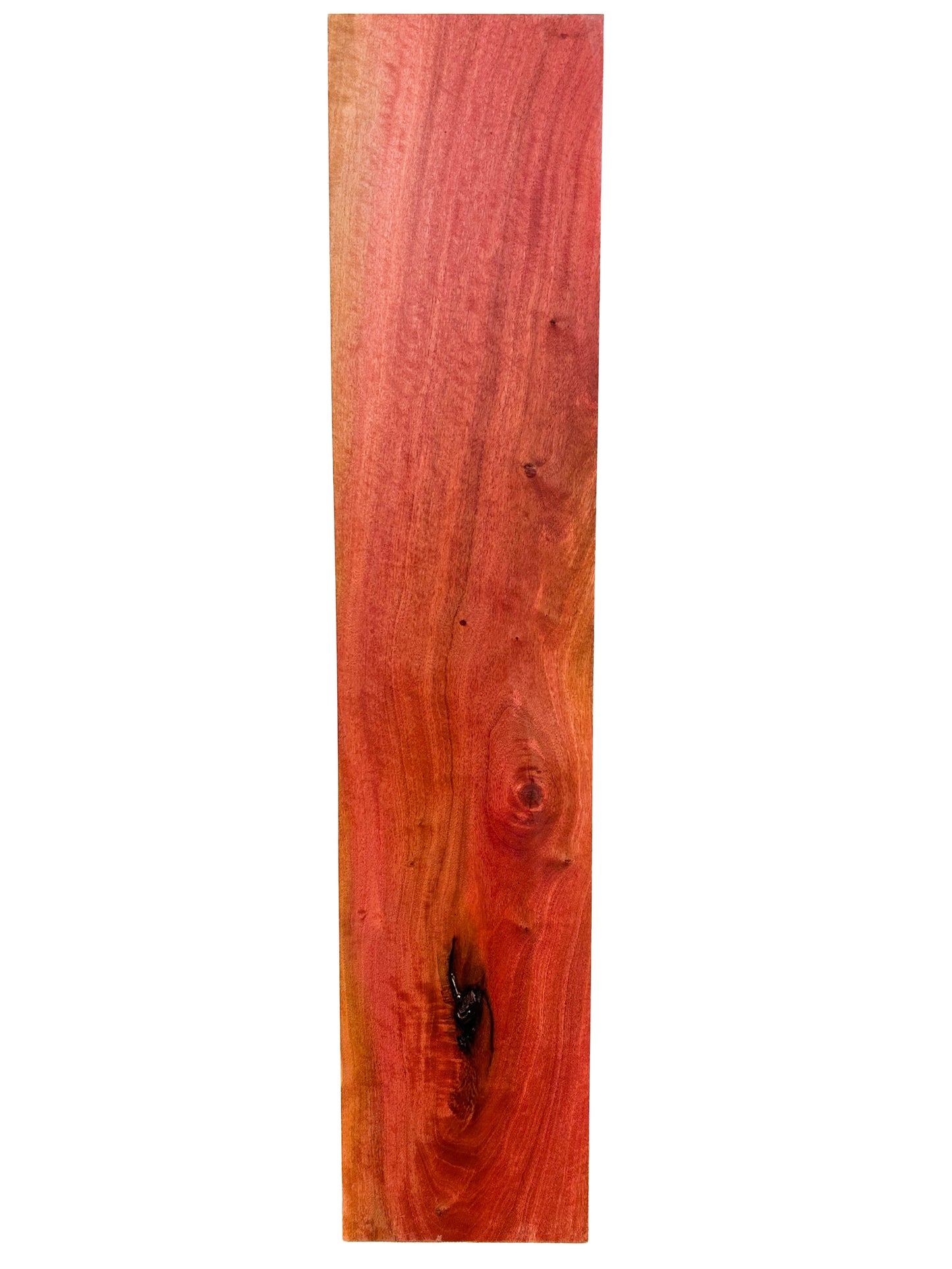 Pink Ivory, CURLY lumber - 21" x 4.5" x 3/4" WE1266