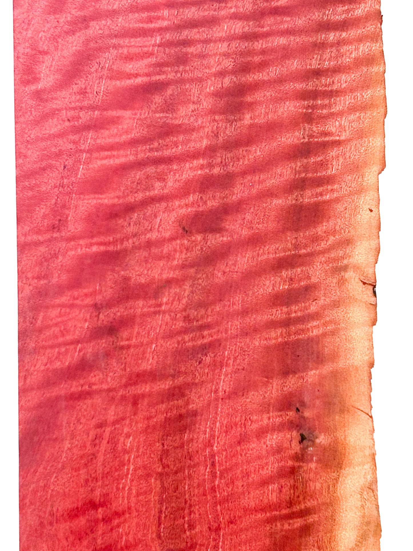 Pink Ivory, HIGHLY CURLY FIGURED lumber - 20.75" x 4" x 3/4" WE1267