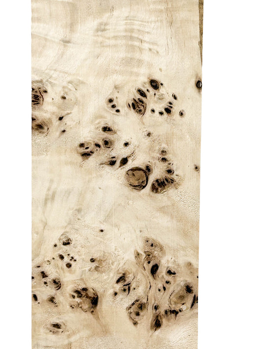Mappa, European Burl HIGH FIGURE lumber - 24" x 3.75" x 3/4" - WE1282