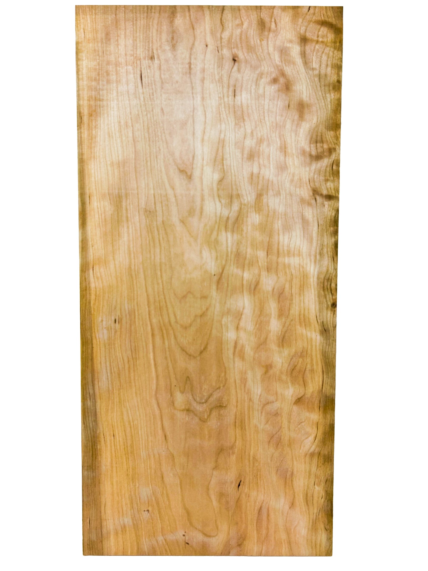 Cherry, Figured Curly WIDE Board - 24" x 11.25" x 7/8" - WE1298