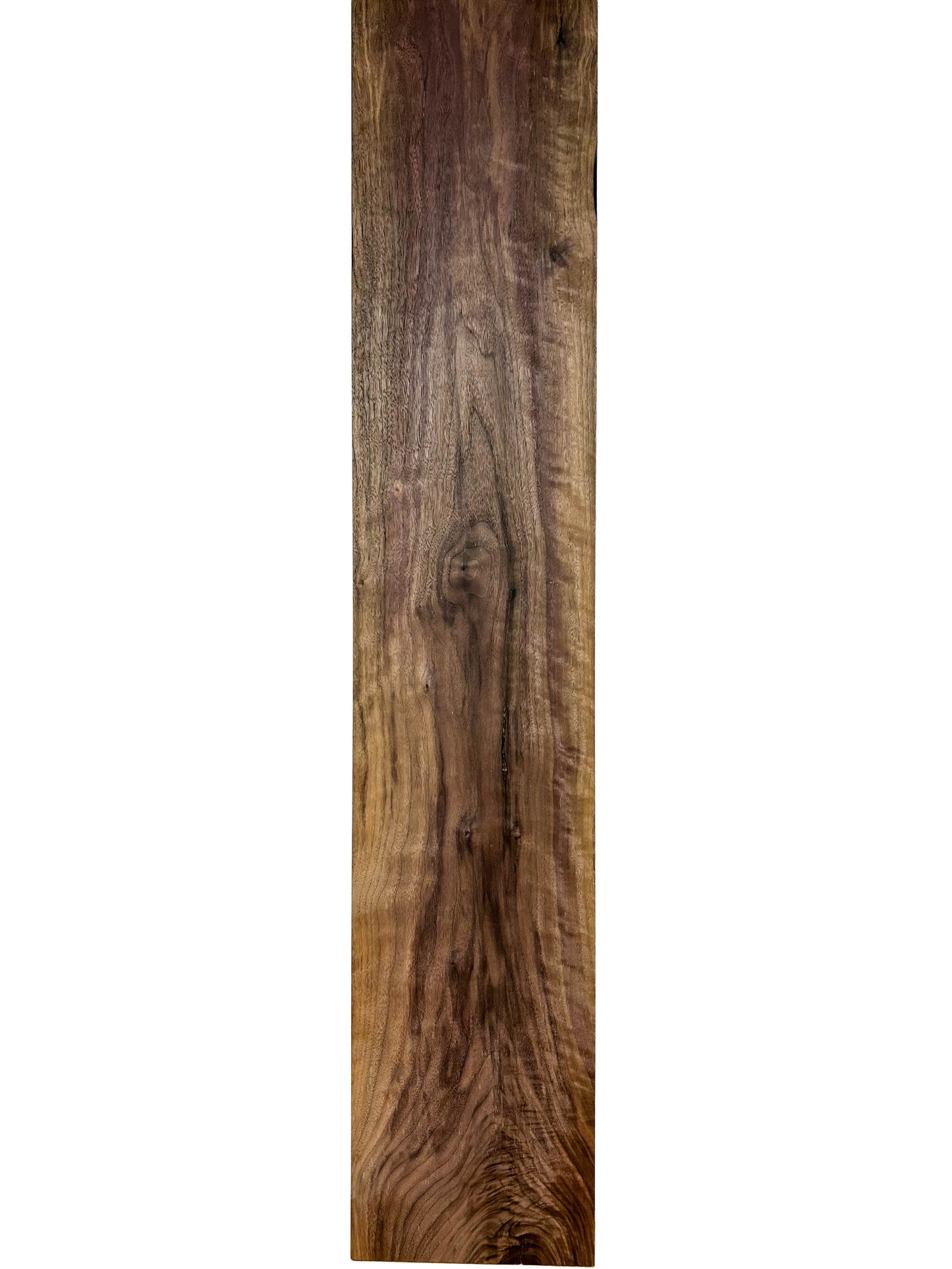 Walnut, American CURLY lumber - 46.5" x 9" x 3/4" WE1303