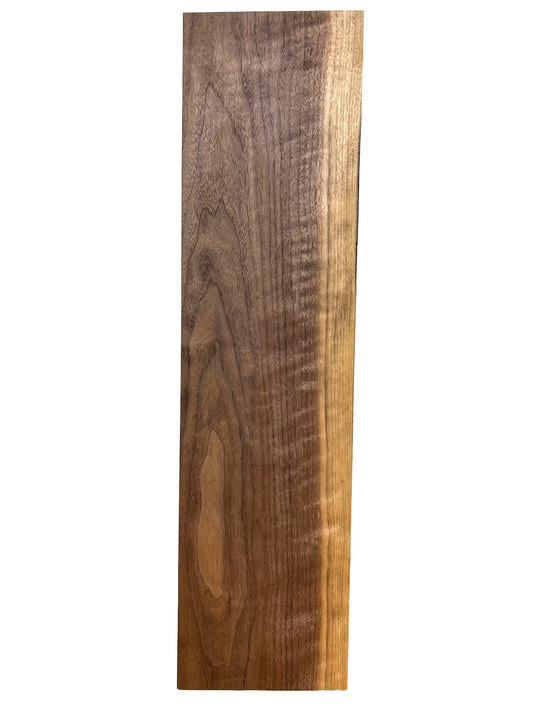 Walnut, American CURLY lumber - 27" x 7" x 7/8" WE1305